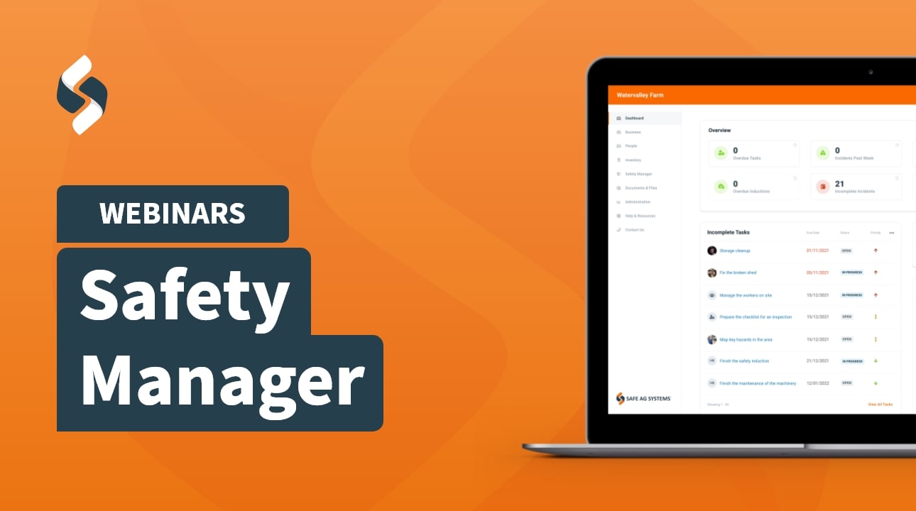 Webinar Series - Safety Manager