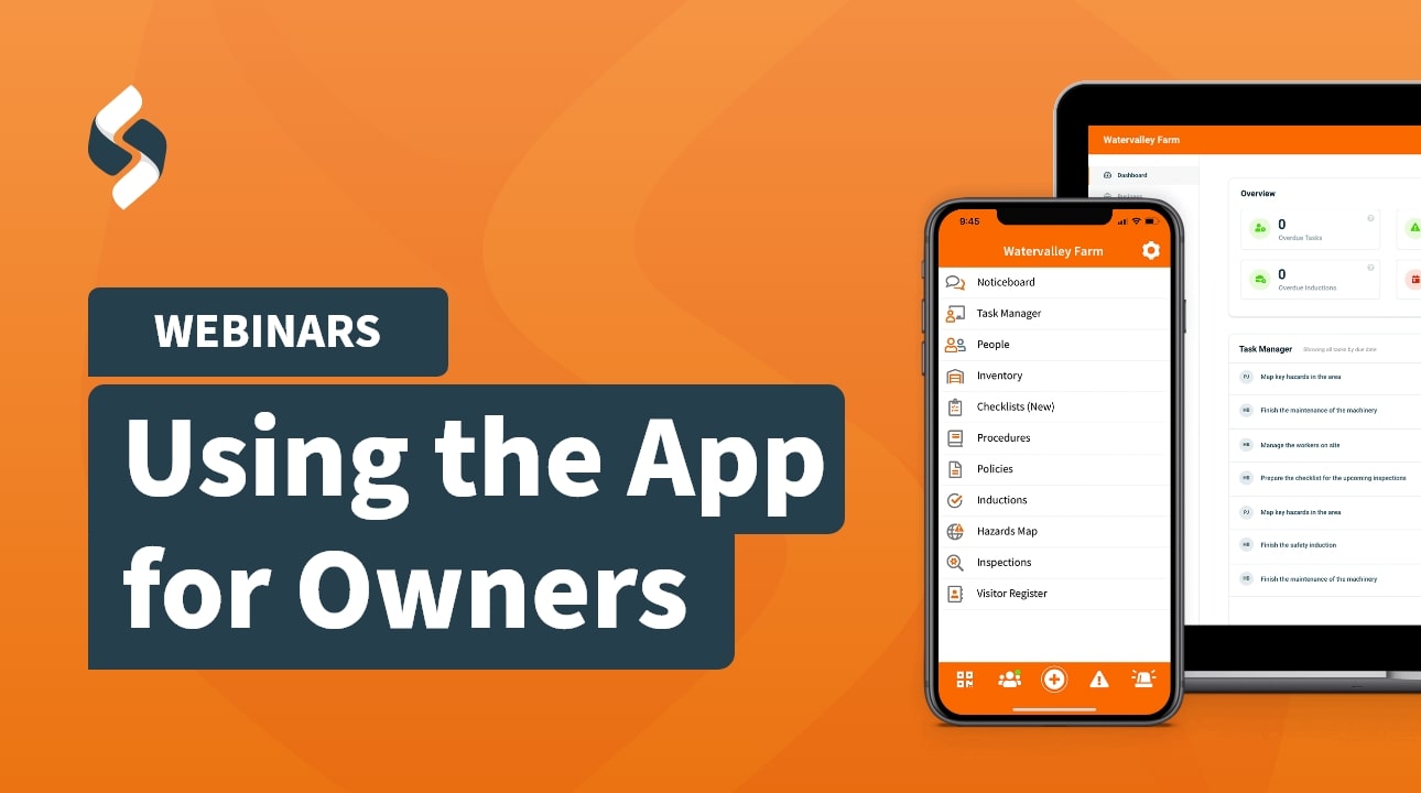 Webinar Series - Using the App for Owners