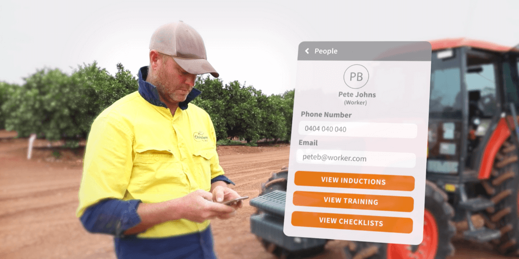 Record Keeping using a mobile mobile app for agriculture and farming, tractor